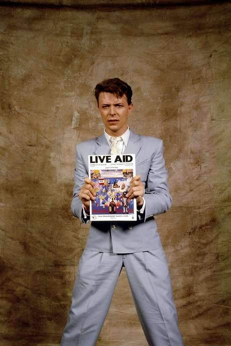 David Bowie at Live Aid